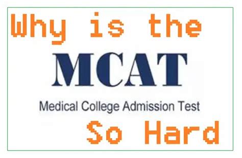 why is the mcat so much harder